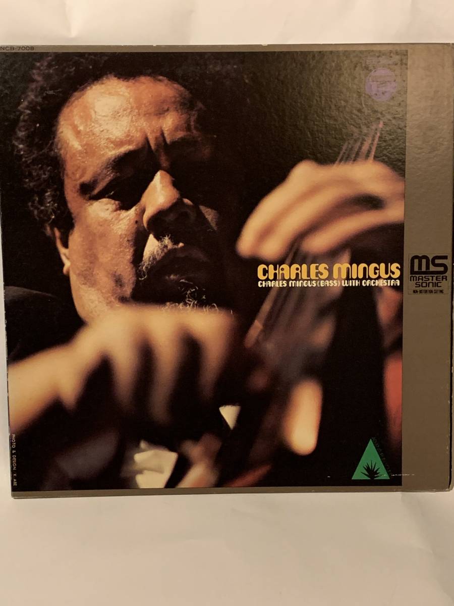 国内オリジナル　見開　和ジャズ　Charles Mingus Charles Mingus With Orchestra　佐藤允彦　Columbia NCB-7008_画像1