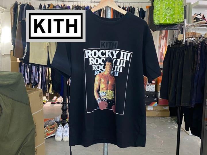 おすすめネット Kith キース　ロッキー　Rocky Tシャツ　tee 文字、ロゴ