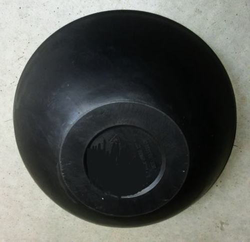 ゼンスイセセランボール(スイレン鉢) サイズ25 ブラック 　送料無料 但、一部地域除_画像2