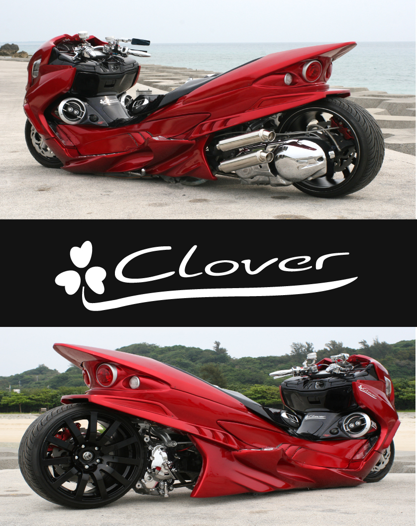 K７・スカイウェイブ・cj４４・cj４５・cj４６用/CLOVER製/リヤアンダースポイラー単品・新品未塗装！_画像4