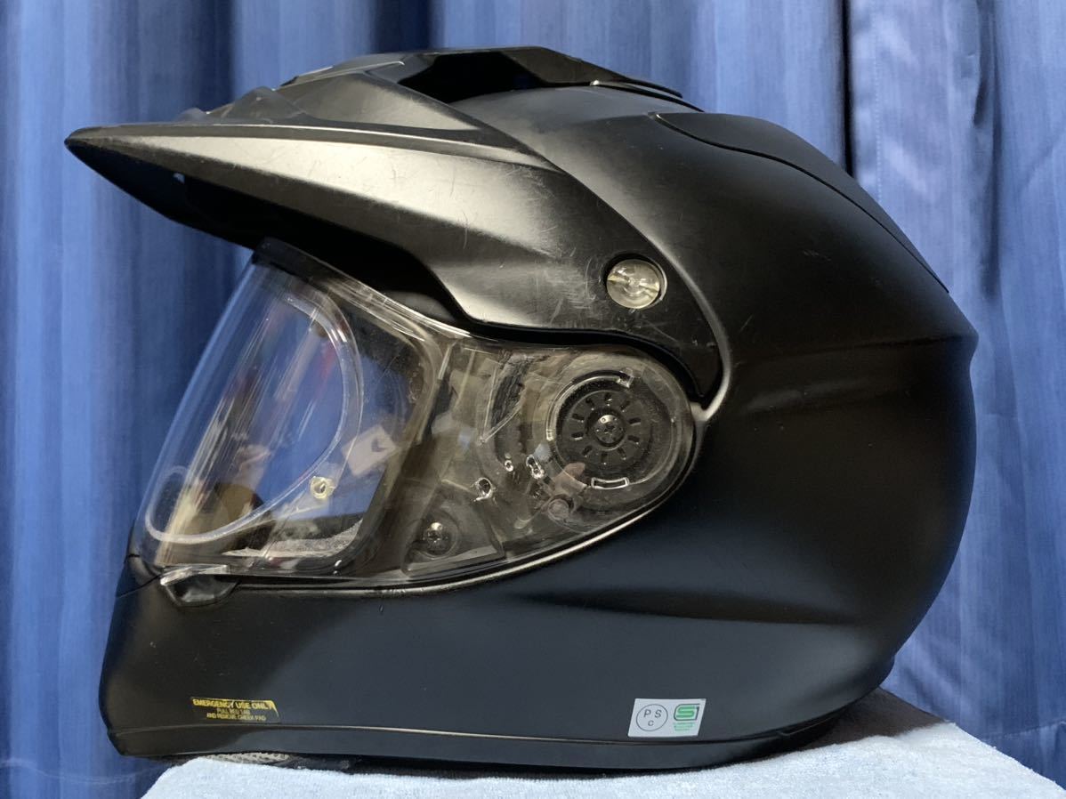 全国無料2023 SHOEI ショウエイ HORNET ADV マットブラック Lサイズ