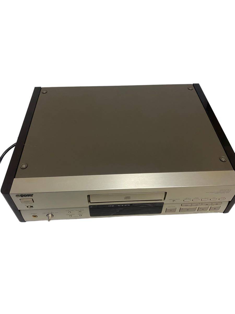最終値下げ 最終値下げ!!SONY CDP-555ESJ CDプレーヤー 稼働品 音出し確認済み 送料無料 リモコン付属 h.ear