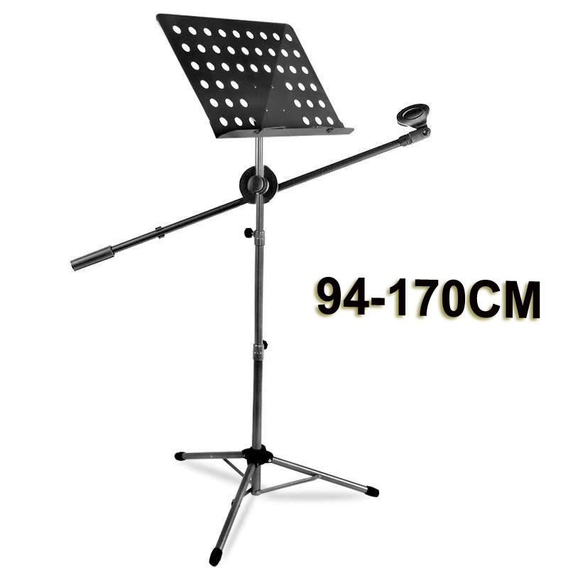  пюпитр высота 170cm угол настройка возможность матовый черный микрофонная стойка есть исполнение .