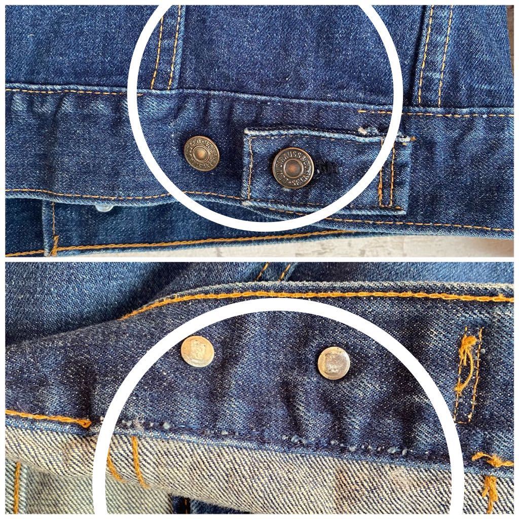 70's Levi''s 70505 布タグ ヴィンテージ USA製 デニム 70's Levi''s 70505 布タグ ヴィンテージ USA製 デニム