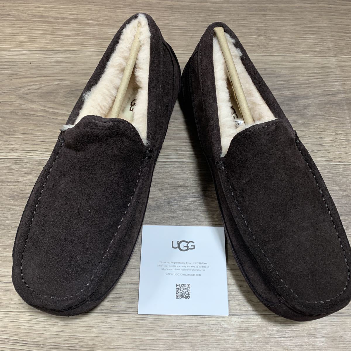 新品未使用！正規品UGG アスコットエスプレッソメンズ27cm_画像1