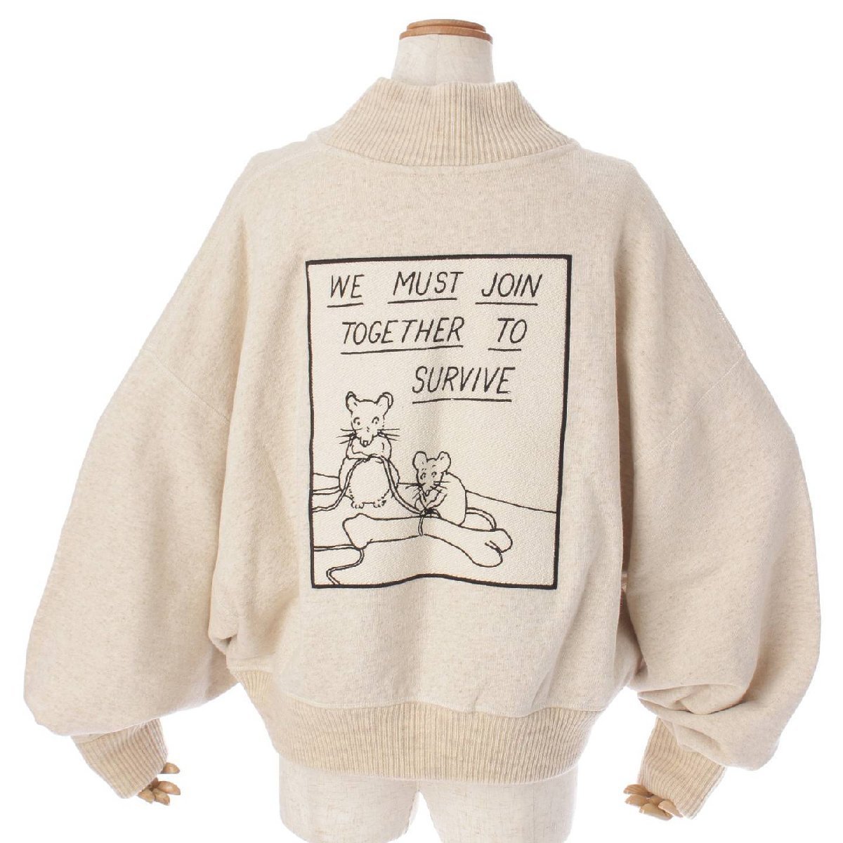 Loewe DON'T FORGET M S359341XAL トレーナー スウェット ベージュ