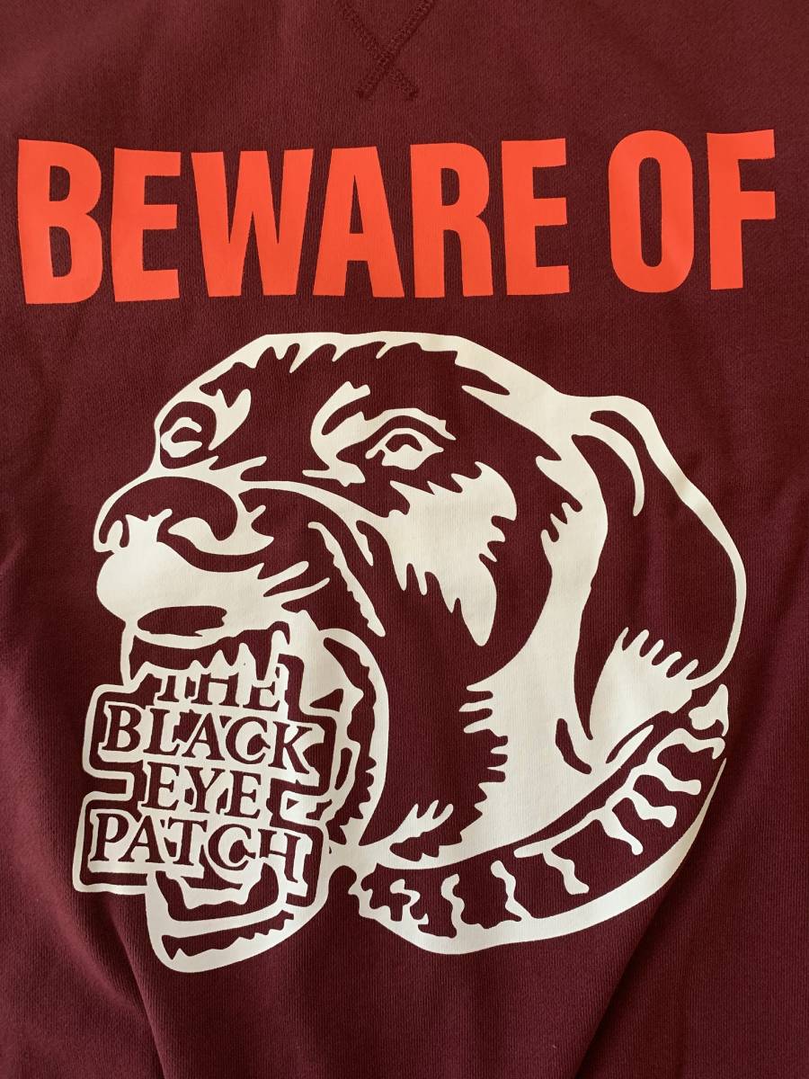 大人気☆ Black Eye Patch BEWARE OF BEP CREWSWEAT | www.tegdarco.com