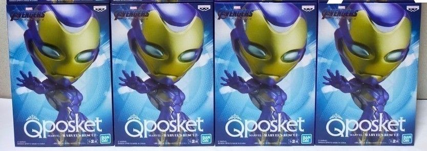 マーベル レスキュー Qposket フィギュア 4点セット