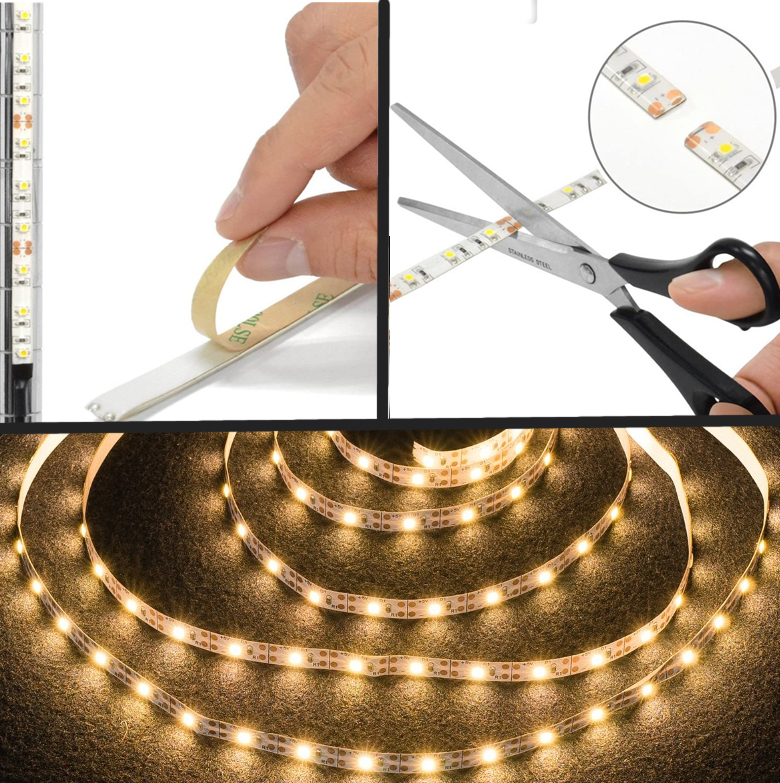 LED tape light (USB cable attaching )/ lamp color [1m]* indirect lighting cutting possible back surface tape *[ anonymity delivery * free ]