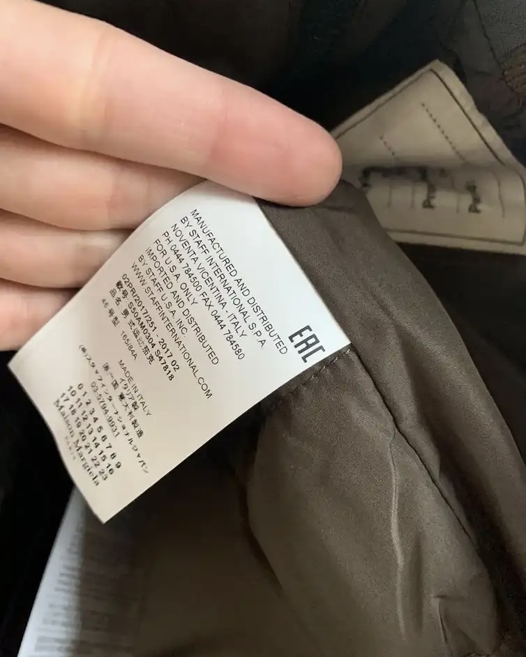 ヤフオク! - 【新品 正規品】Maison Margiela 1970s Two Tone...