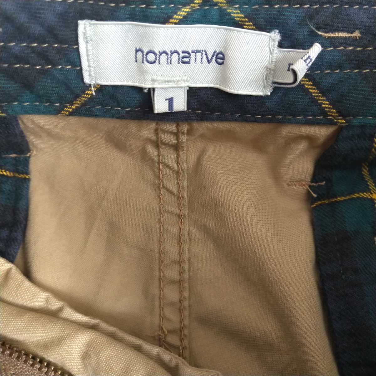 送料無料 nonnative ノンネイティブ クロップド カーゴパンツ 1_画像4