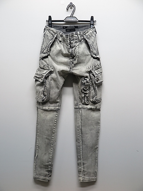 JULIUS・ユリウス/10.5oz STRETCH DENIM TROUSERS/PLASTER・2 www