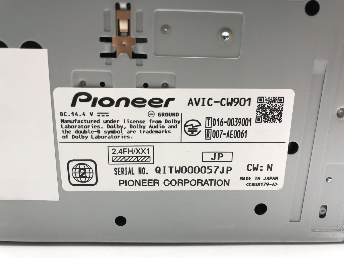 好評セール カロッツェリア AVIC-CW901 美品 総合評価