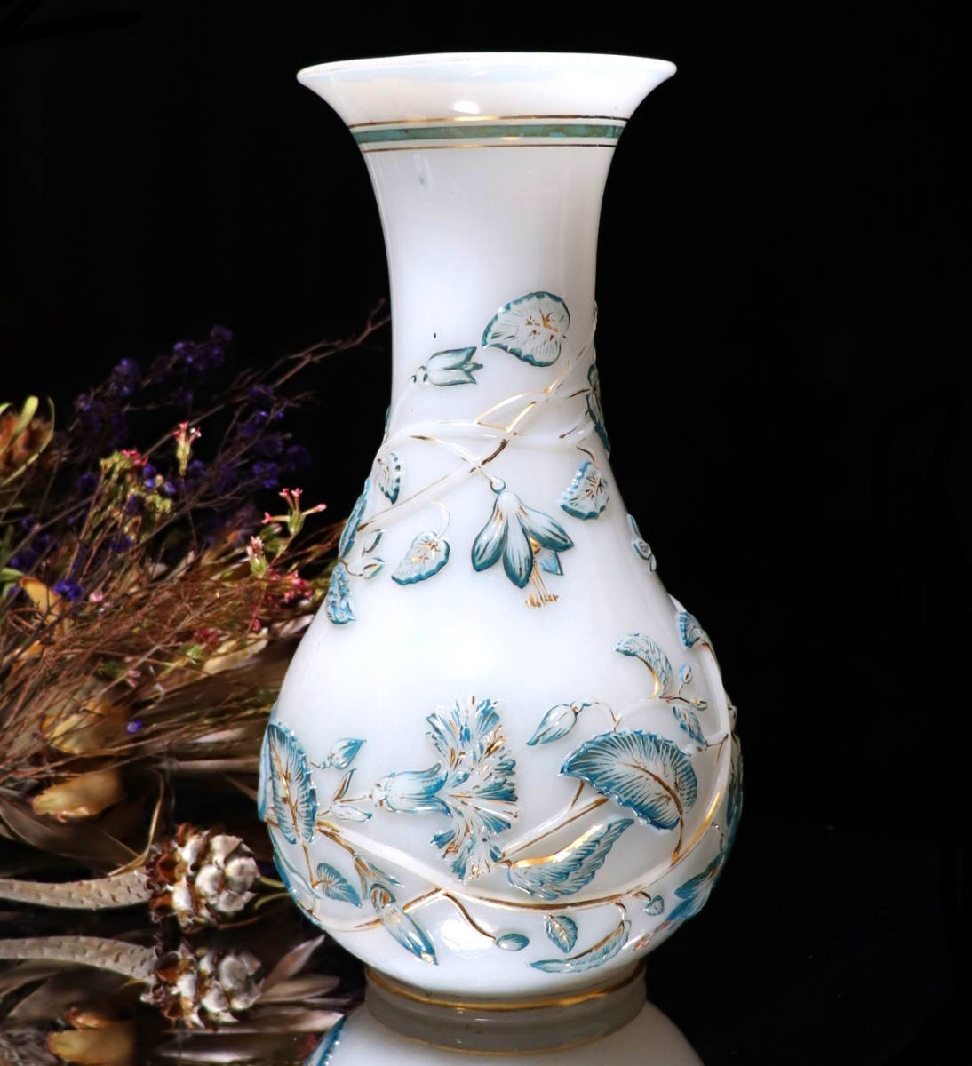 クリスタルガラス製花瓶