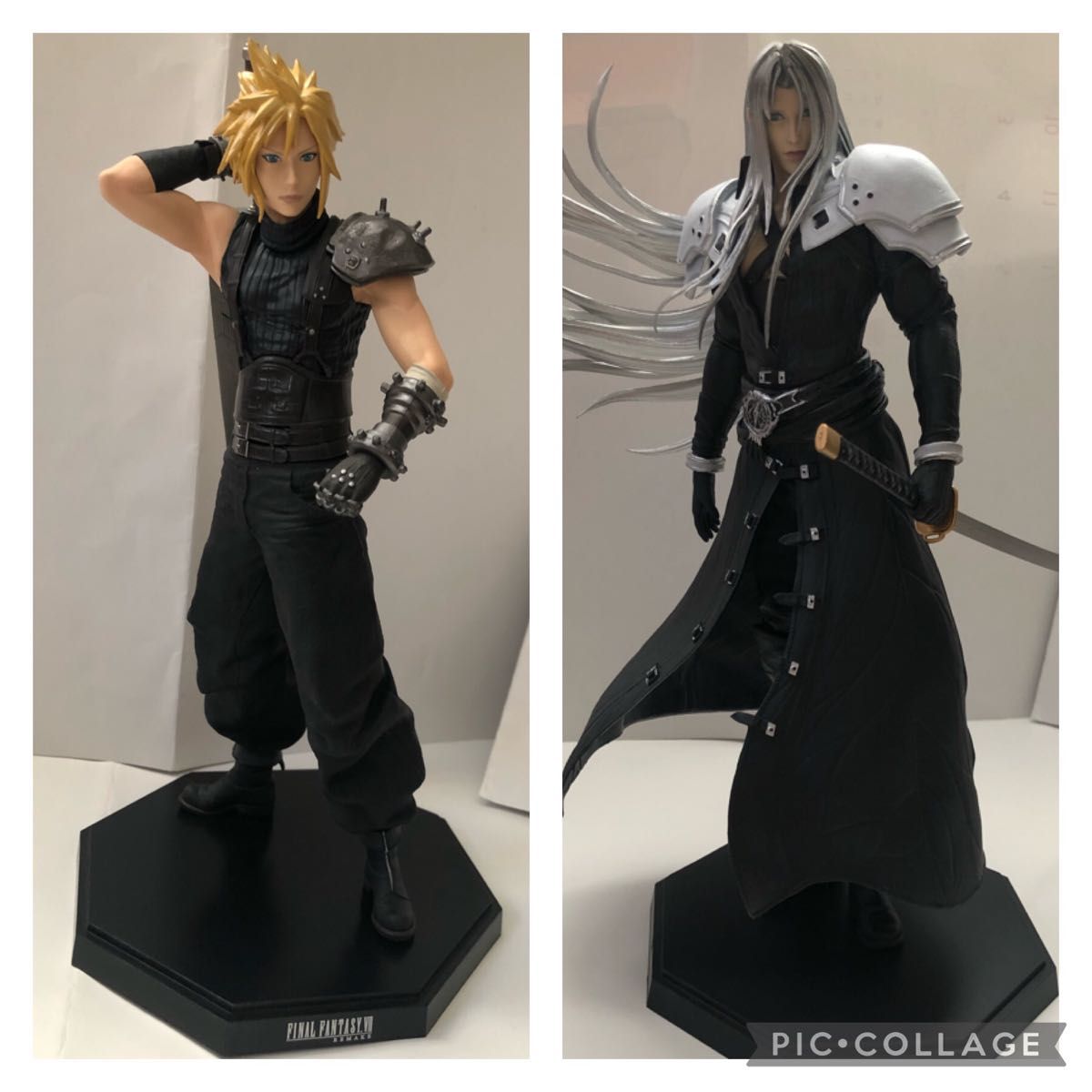 ファイナルファンタジー発売記念くじ フィギュア2種
