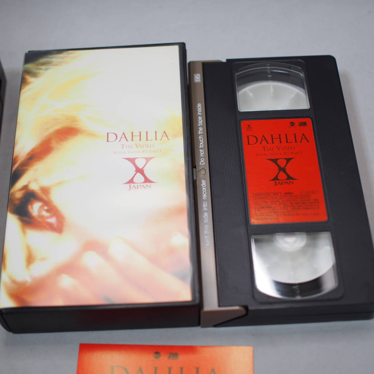 DAHLIA THE VIDEO VISUAL SHOCK #5 PART1 PART2　2本セット/VHS ビデオテープ　X　JAPAN　現状品_画像6