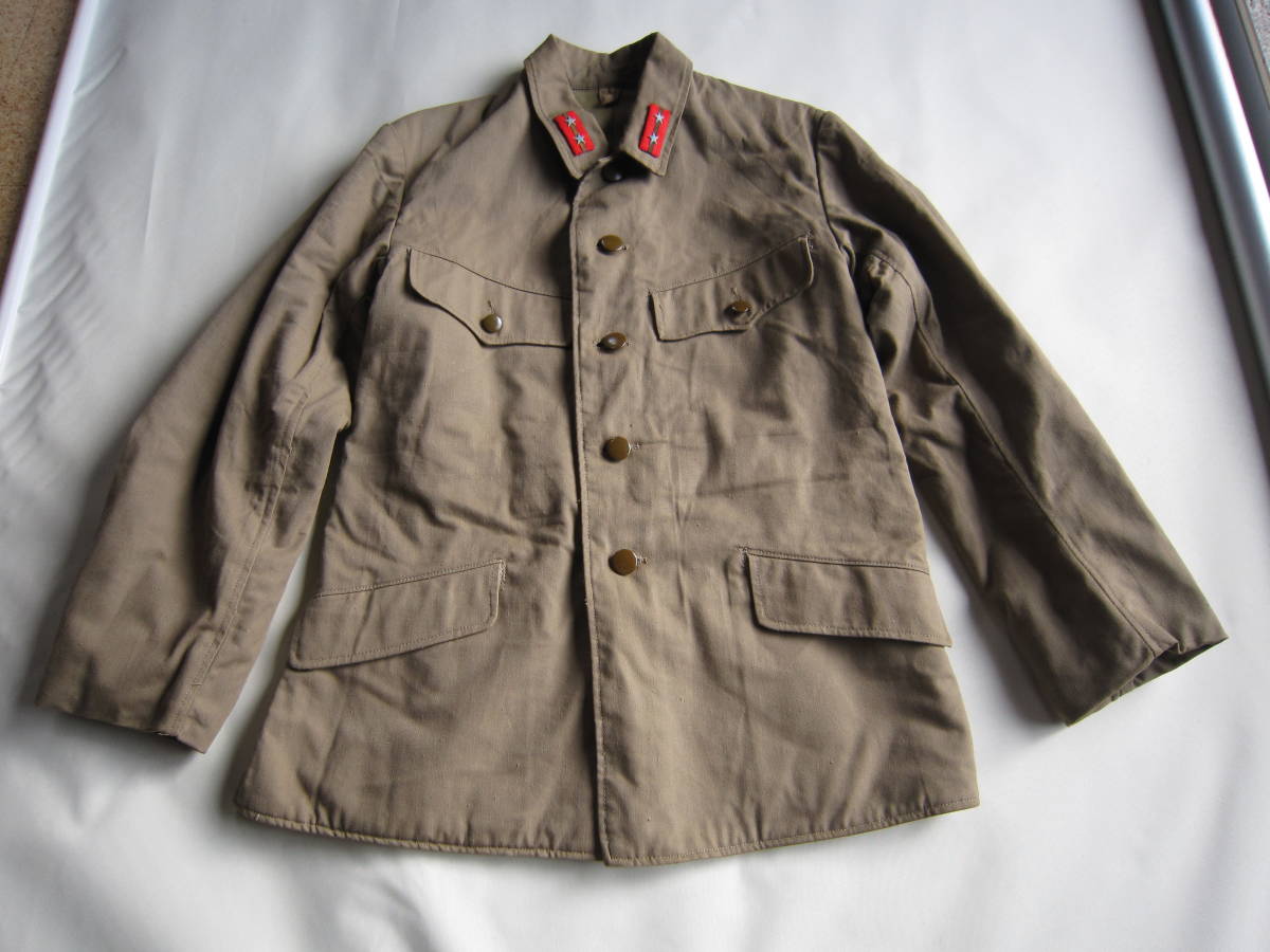 WWII Japanese IJA M1930 Showa Type 5 EM Wool tunic olive
