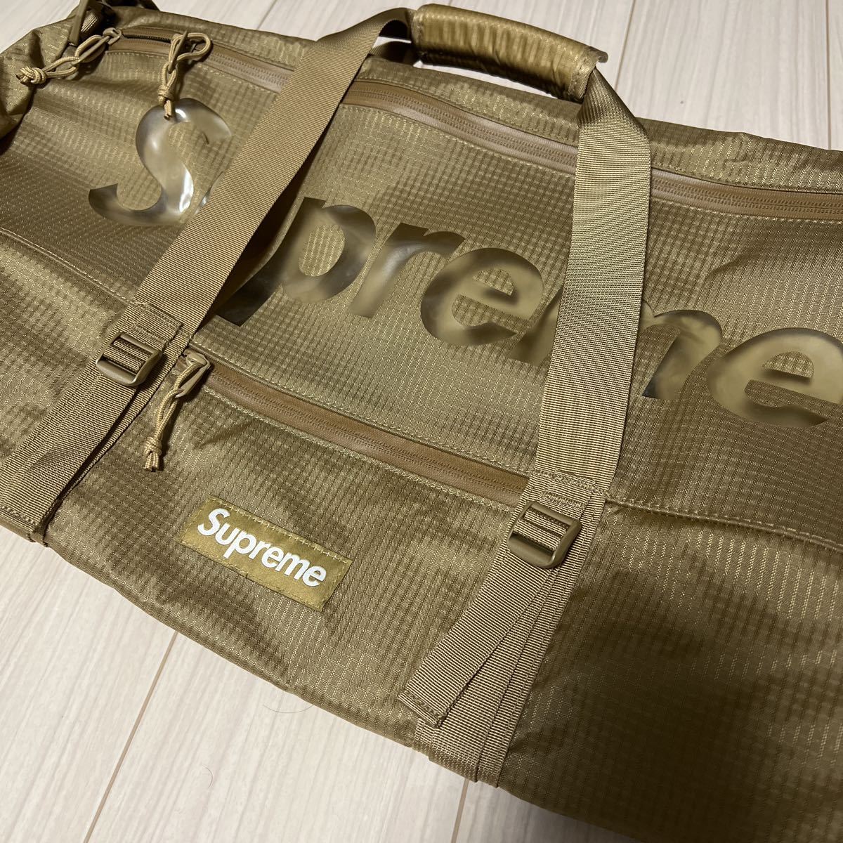 未使用 21SS Supreme Duffle Bag Black シュプリーム ダッフルバッグ