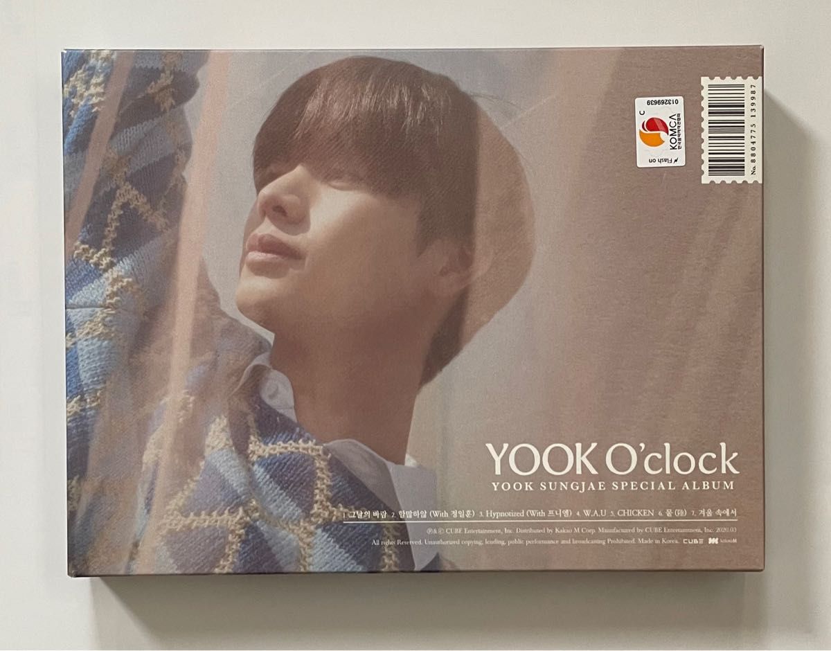 BTOB ソンジェ☆ソロアルバム YOOK O’clock ☆ 完売品・貴重 ♪