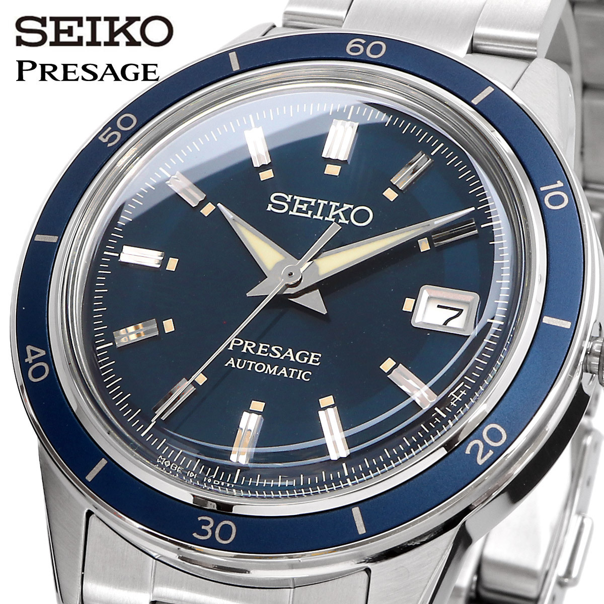 SEIKO セイコー 腕時計 メンズ 海外モデル MADE IN JAPAN プレザージュ PRESAGE 自動巻き SRPG05J1
