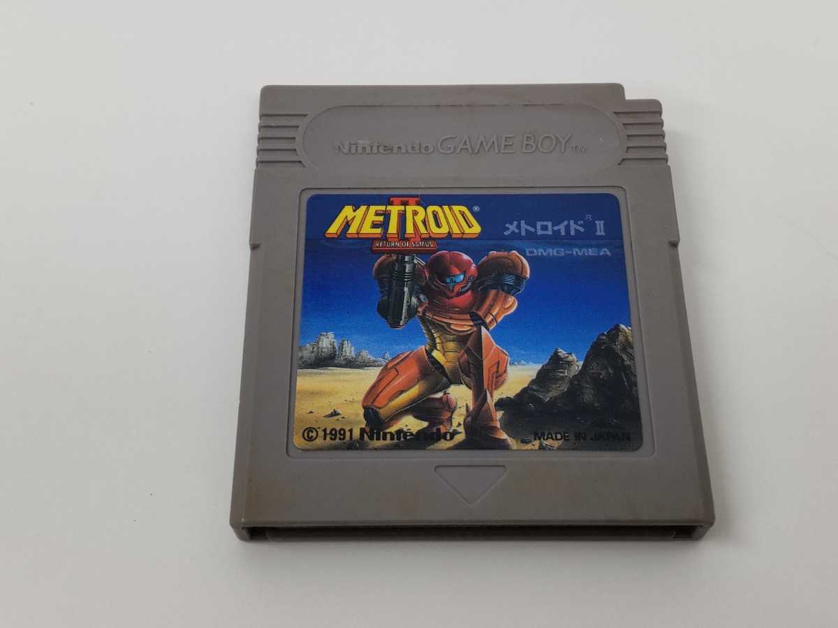競売 メトロイド2 任天堂 当時物 ゲームボーイ METROID2 mandhucollege
