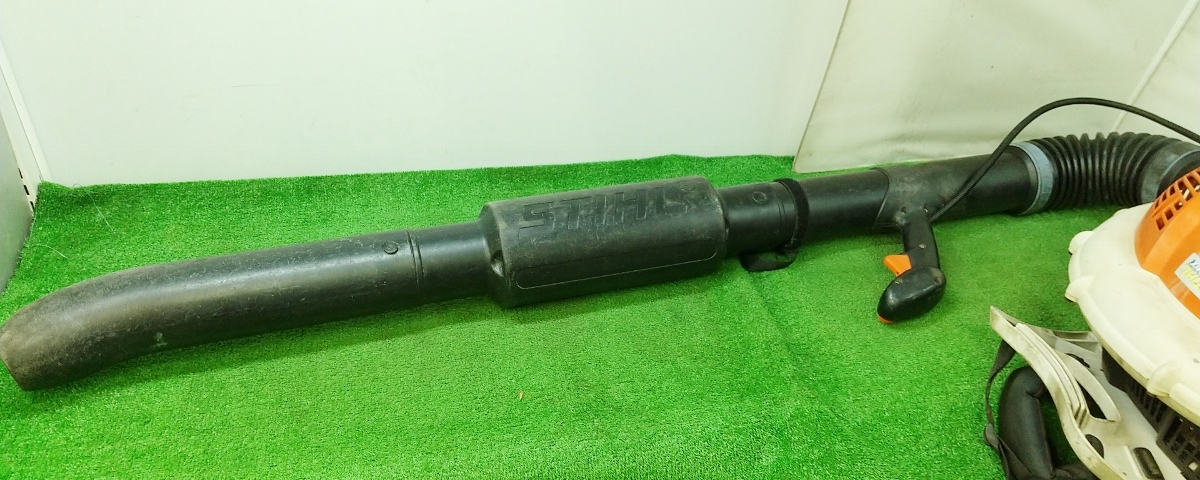 中古 STIHL スチール 静音型 4-MIX 背負式ブロワー BR 500 | calidaria.com