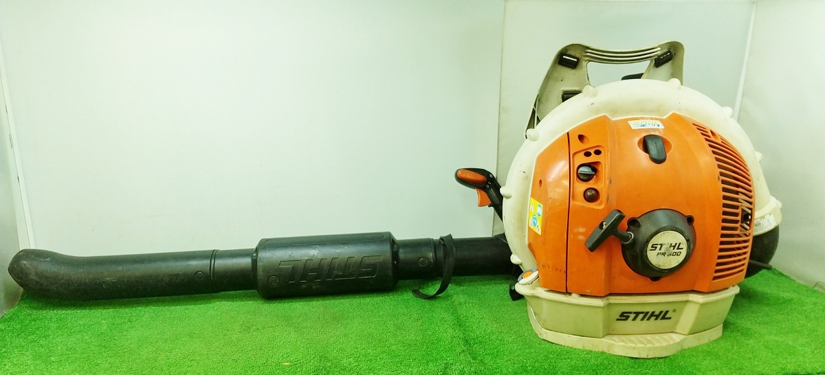 中古 STIHL スチール 静音型 4-MIX 背負式ブロワー BR 500 | calidaria.com