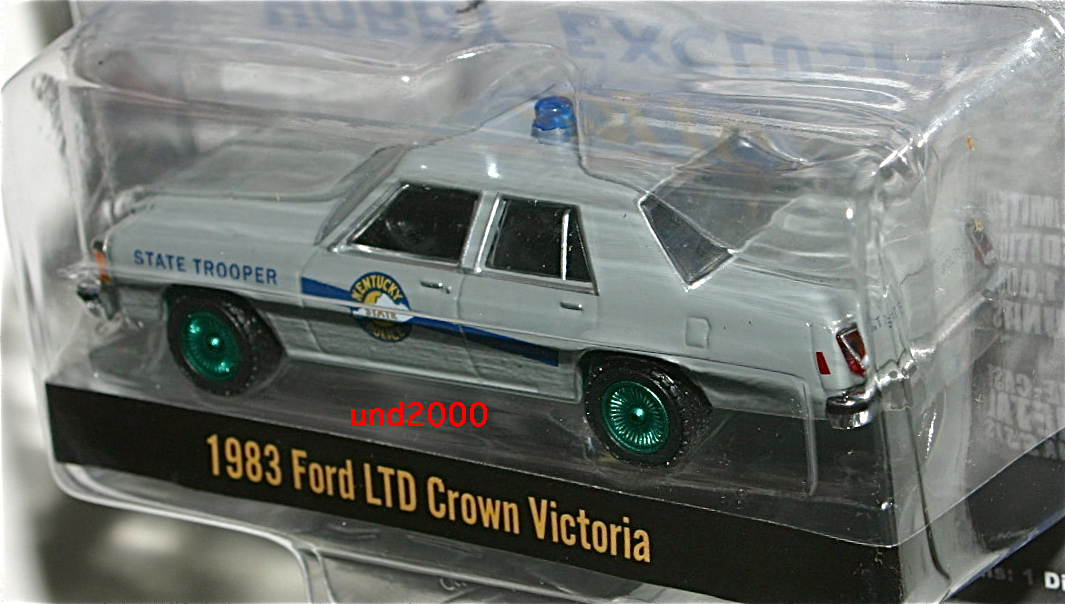 Greenlight 1/64 Ford LTD Crown Victoria Policeフォード クラウン ビクトリア グリーンマシーンKentucky Stateポリスカー グリーンライト_画像4