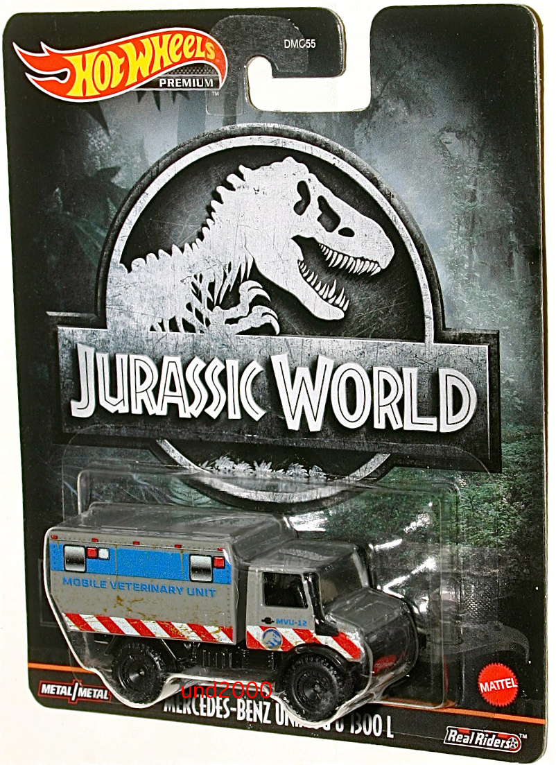 日本未発売 Hot Wheels ジュラシックワールド メルセデス ベンツ ウニモグ Jurassic World Mercedes-Benz Unimog U 1300 L ホットウィール_画像1