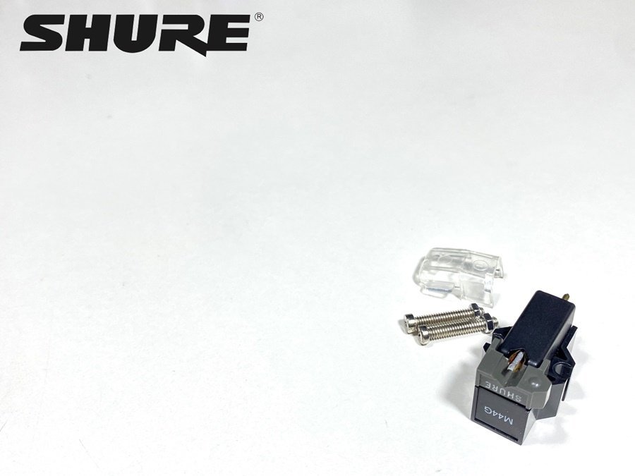 ヤフオク! - 美品 SHURE M44G MM型 カートリッジ 針カバー...