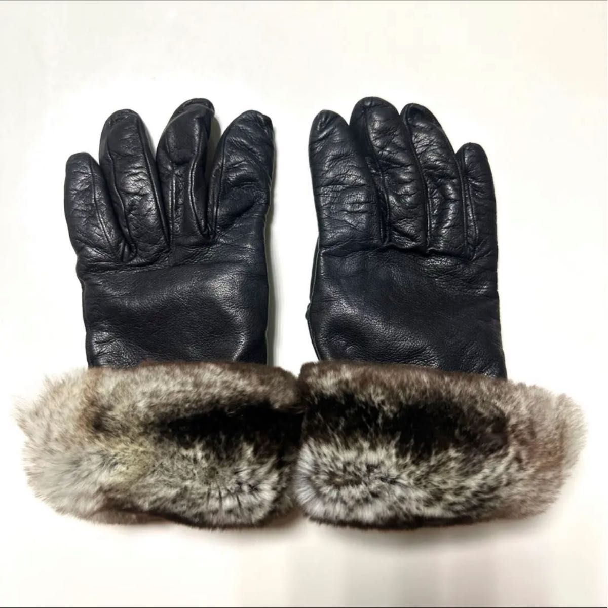 GALA GLOVES 2way レザーグローブ イタリア製 黒革手袋 革手袋 イタリー
