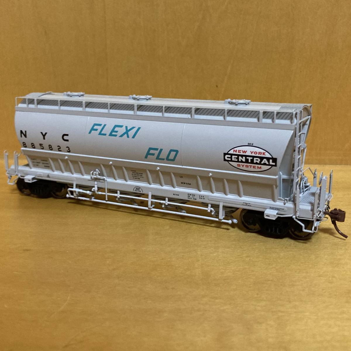 外国車輌 RAPIDO TRAINS ACF FLEXI-FLO HOPPER NYC #885823 NO 11048