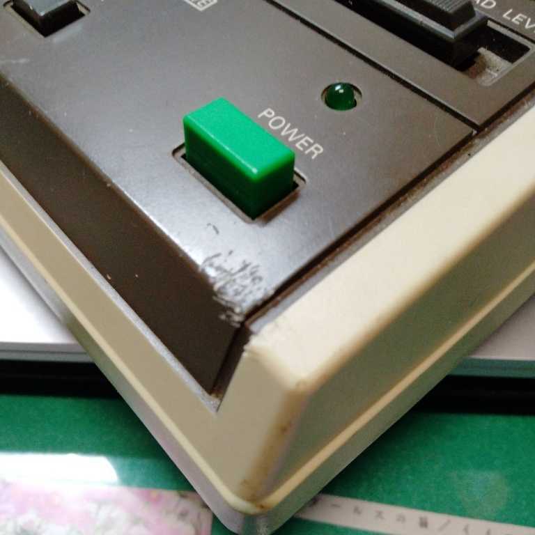 メンテナンス済み NECデータレコーダ PC-DR321 PC-6001,PC-8001,MSX等(212)の画像4