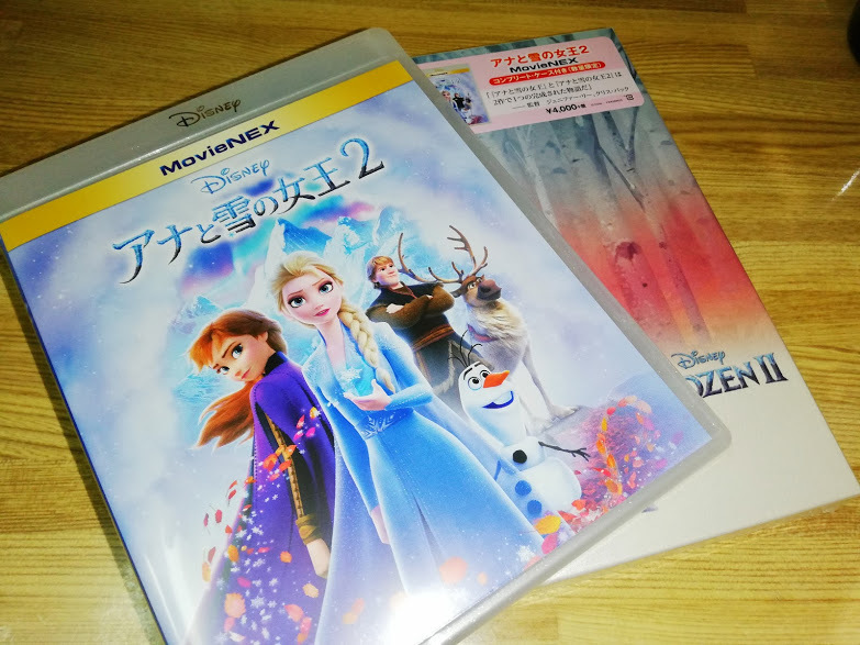 中古 新品開封 未使用□ ディズニー アナと雪の女王2□ DVDのみ□純正
