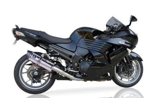 【送料800円】IXIL(イクシル) KAWASAKI ZZR1400 '08-'11 SOVE オーバル スリップオン マフラー_画像1