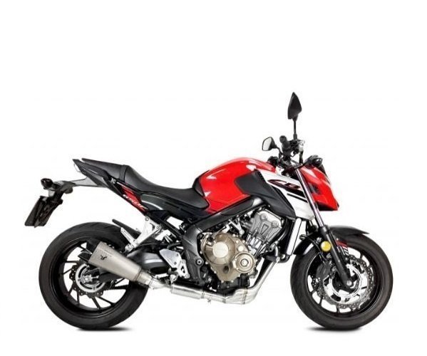 【送料800円】IXRACE HONDA CBR650F/CB650F '14-'18 M10 ヘキサゴン デュアルエンド フルEX マフラー_画像3