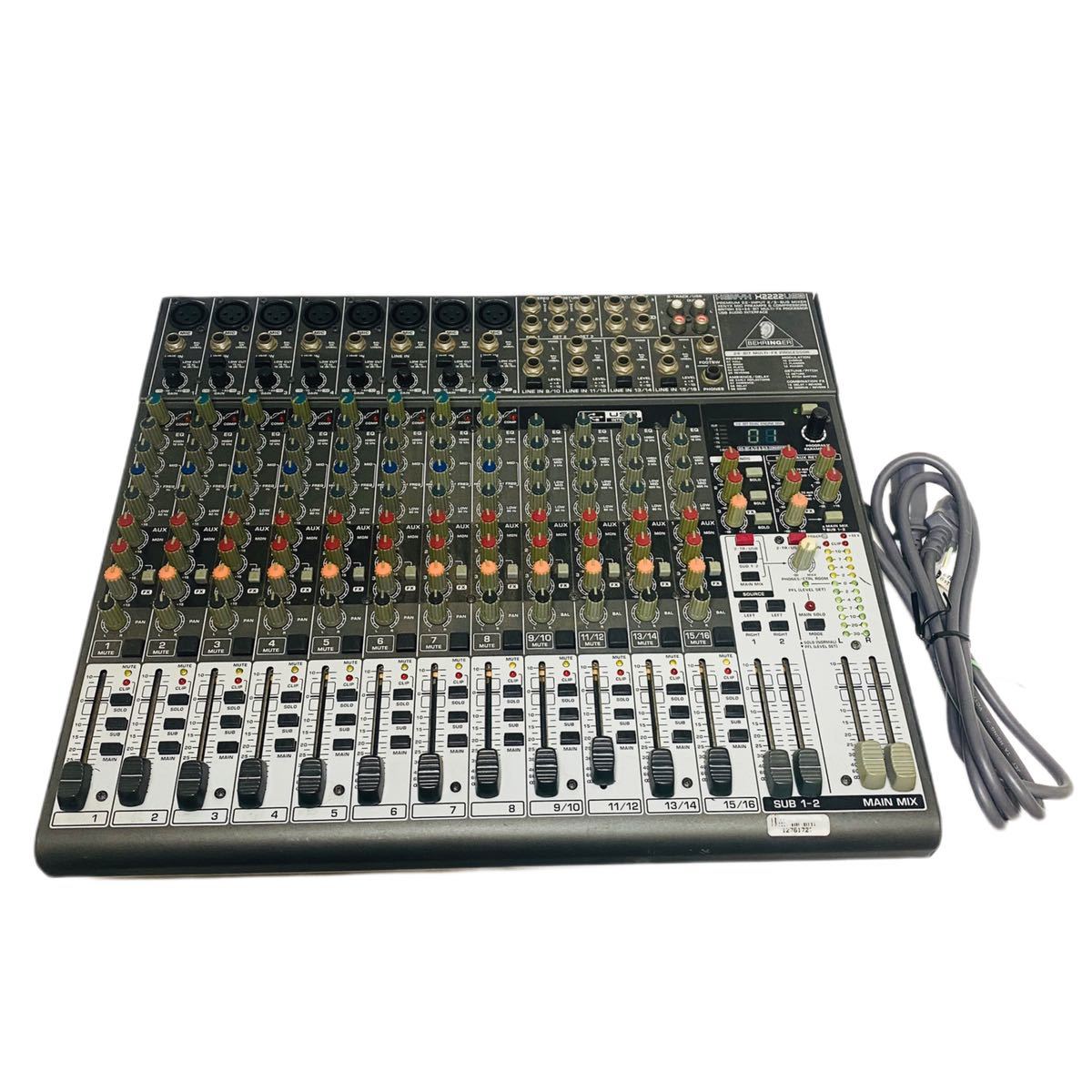 ネイビーシー BEHRINGER ベリンガーHENYX X2222USB - DTM/DAW