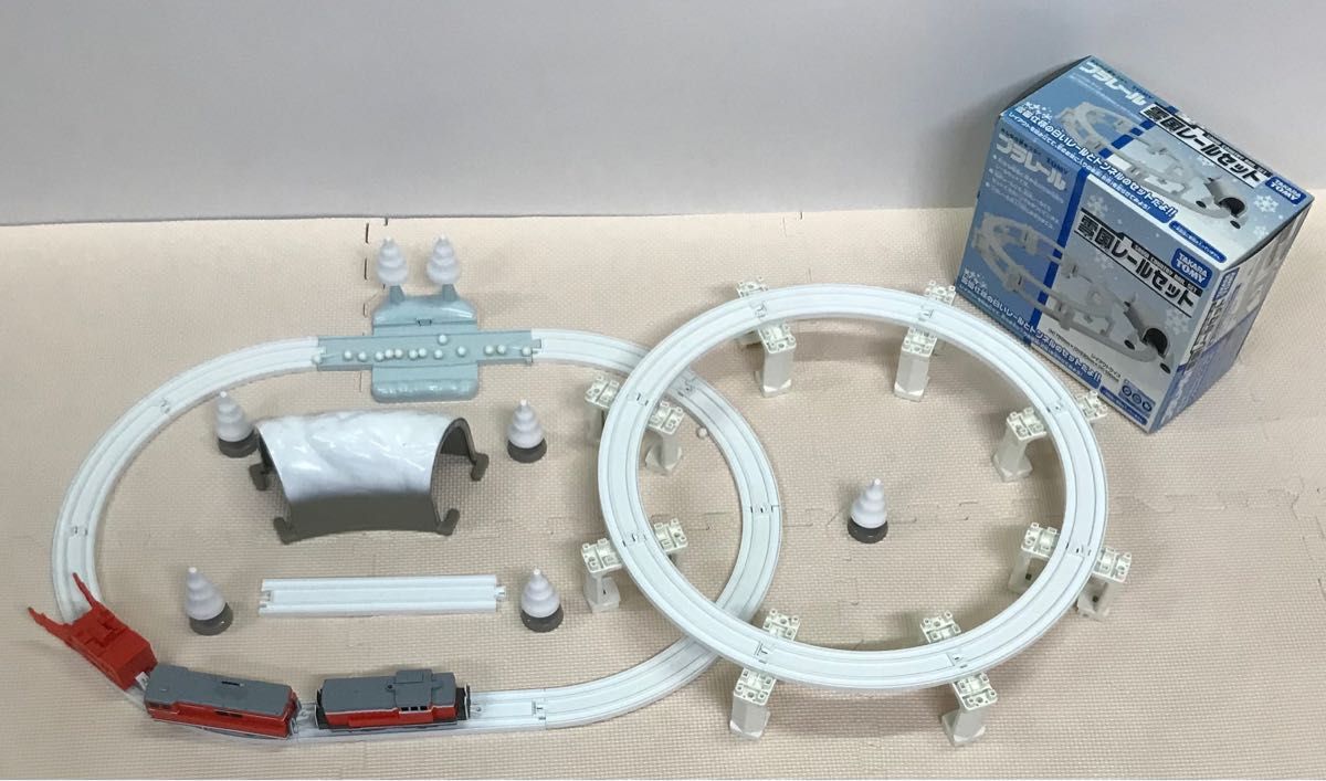 プラレール 雪国レール DD14 DE10 除雪車両 特雪セット の一部 プラレール 雪国レール DD14 DE10 除雪車両 特雪セット の一部
