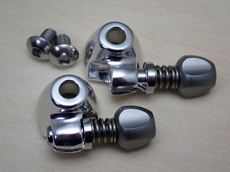 IRD QR Cable Stops Adjusters クイックリリース ケーブル アジャスター シルバー