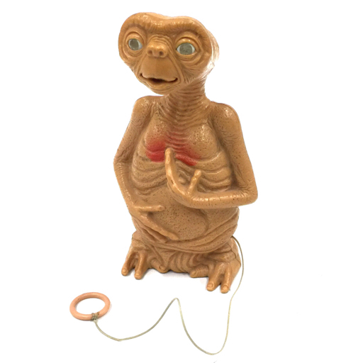 LJN TOYS ヴィンテージ E.T. トーキングフィギュア 高さ約8cm ジャンク品 現状品 ホビー おもちゃの画像1