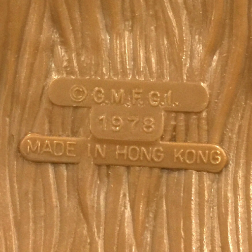 G.M.F.G.I社製 スターウォーズ チューバッカ 1978 香港製 全長約39cm アクションフィギュア 70'S ヴィンテージの画像10