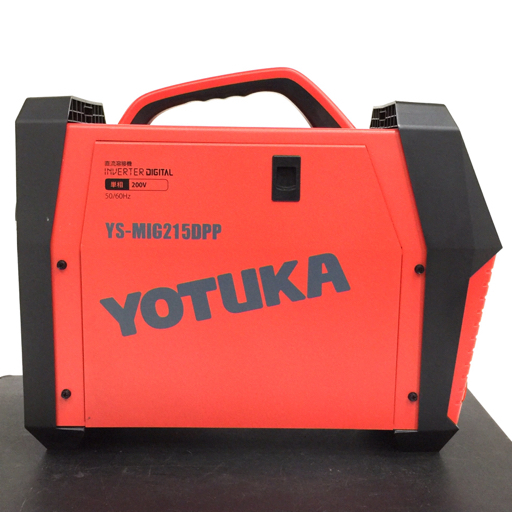 YOTUKA YS-MIG215DPP 半自動溶接機 単相200V フルデジタル YOTUKA YS-MIG215DPP 半自動溶接機 単相200V フルデジタル