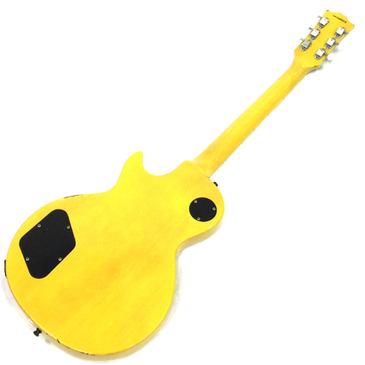 グラスルーツ エレキギター Les Paul レスポール タイプ 弦欠品 現状品 PU電源確認済 社外ソフトケース付 GrassRootsの画像7