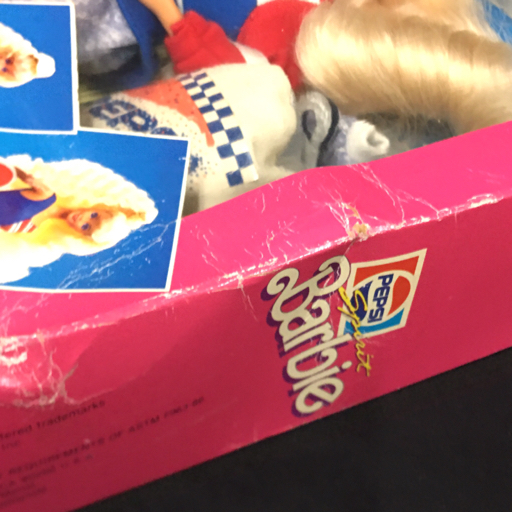 MATTEL社製 ペプシ スピリット バービー人形 80'S ヴィンテージ ドール 人形 コレクション アンティーク インテリアの画像4