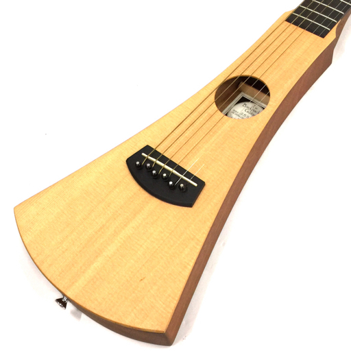 マーチン バックパッカーギター BACKPACKER トラベルギター ミニアコースティックギター 純正ケース付 QR015-32の画像2