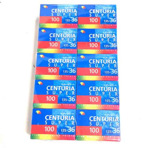1円 KONICA MINOLTA CENTURIA SUPER 100 135-36 フィルム 未使用 まとめ セット 091712の画像2