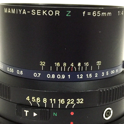 1円 MAMIYA MAMIYA-SEKOR Z 65mm 1:4 カメラレンズ 中判カメラ用 マニュアルフォーカスの画像4