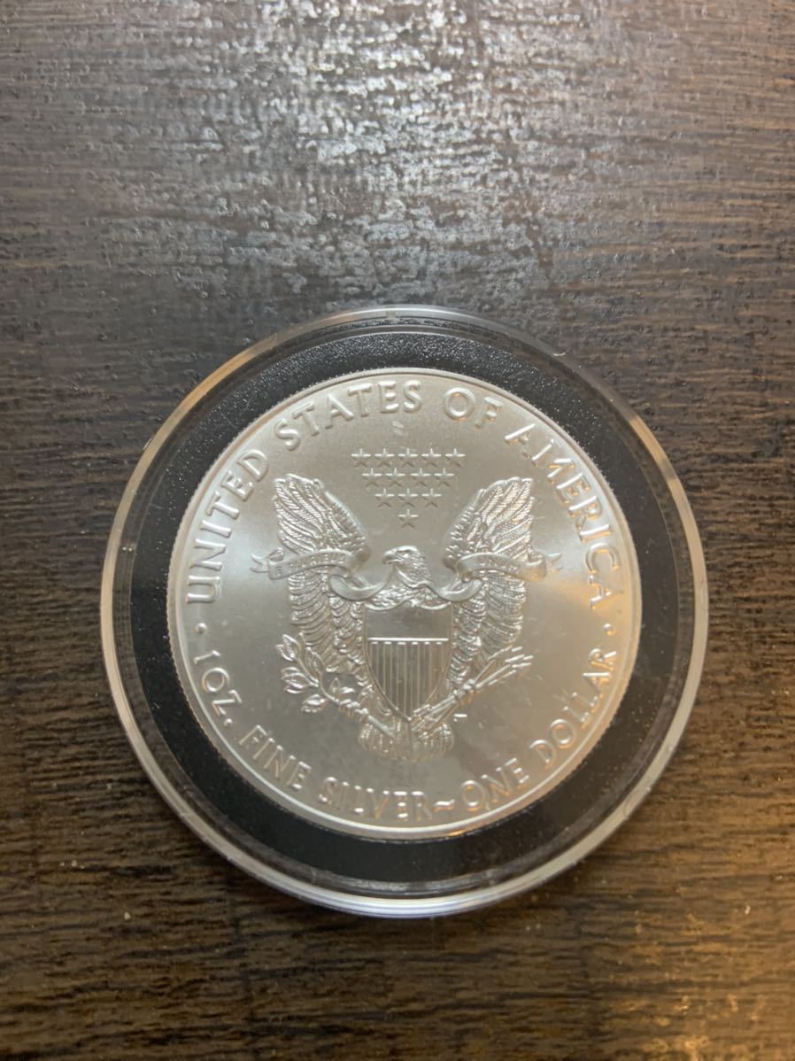 2021アメリカンイーグル銀貨（クリアケース付き）新品未使用の画像4