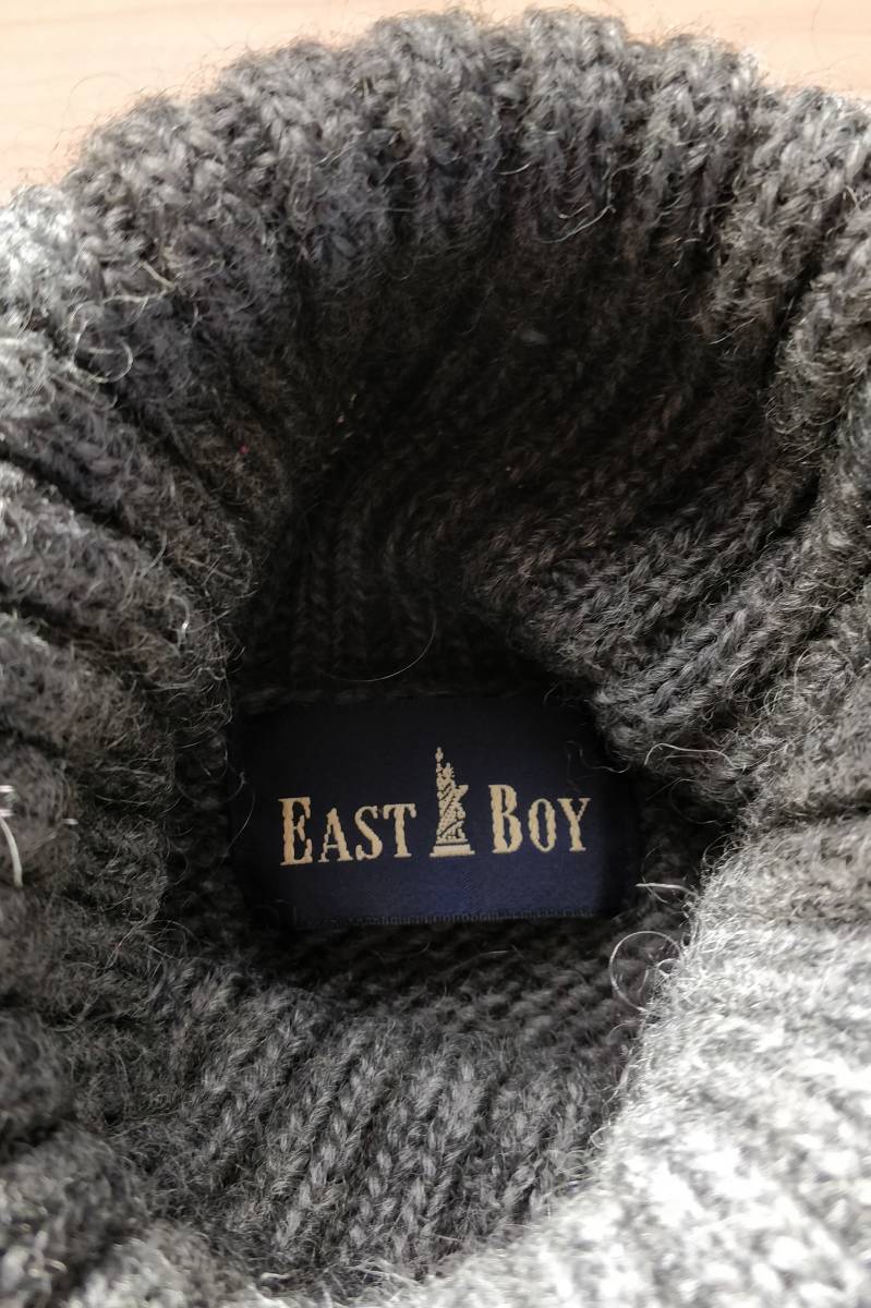 EAST BOY イーストボーイ　タートルネックニット　セーター　ウール　ユニセックス_画像4