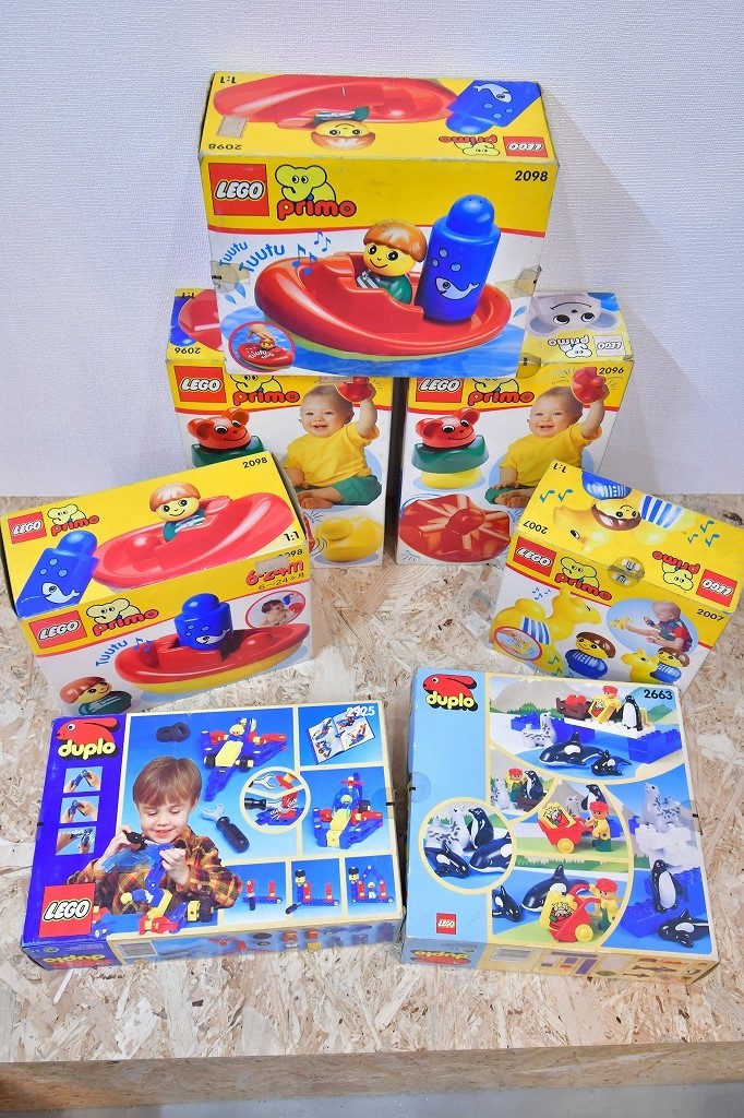 昭和　レトロ　レゴ デュプロ duplo　プリモ　primo　2098　2096　2007　2925　2663　未使用　デッドストック　まとめて_画像6